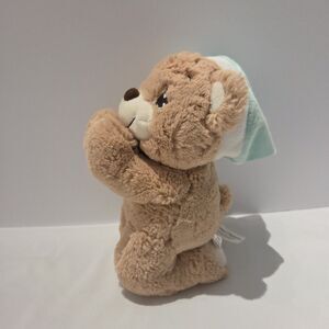 Precious Moments Charlie Bear Praying Bear Talking Plush Nightcap Now I Lay Me..